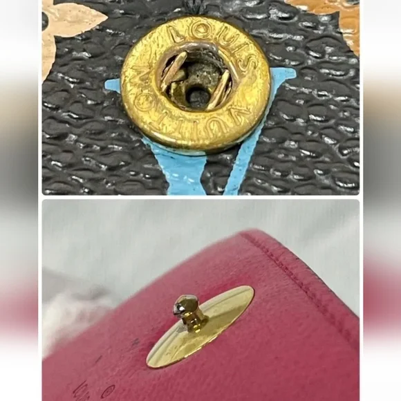 Louis Vuitton multicolored black wallet - Picture 13 of 15